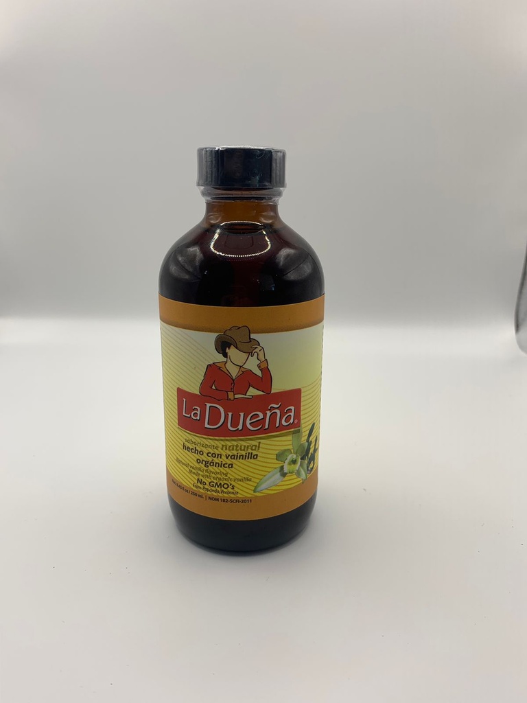 Saborizante de Vainilla Natural de 250 ml la Dueña