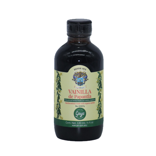 Extracto Natural Hecho con Vainilla Orgánica Gaya de 120 ml