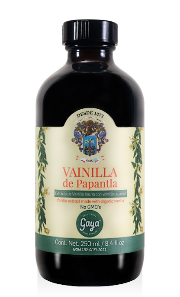 Extracto Natural Hecho con Vainilla Orgánica Gaya de 250 ml