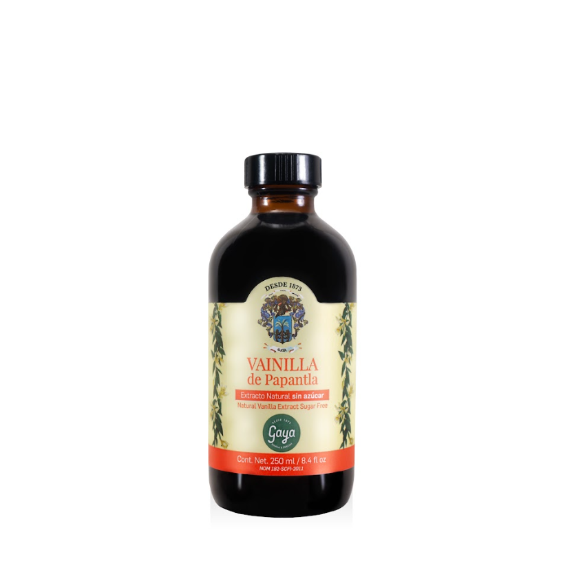 Vainilla, Extracto Natural de Papantla Gaya de 120 ml