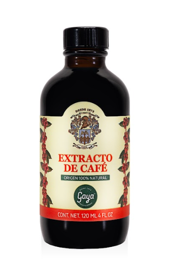Extracto  Natural de Café Gaya de 120 ml
