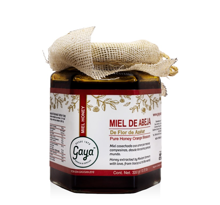 Miel de Abeja Natural de Azahar Gaya 330 g