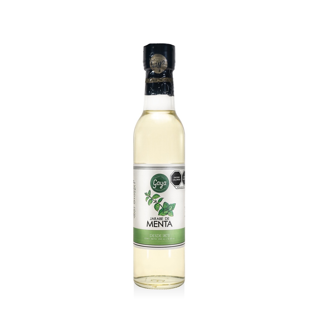 Jarabe de Menta Gaya de 250 ml