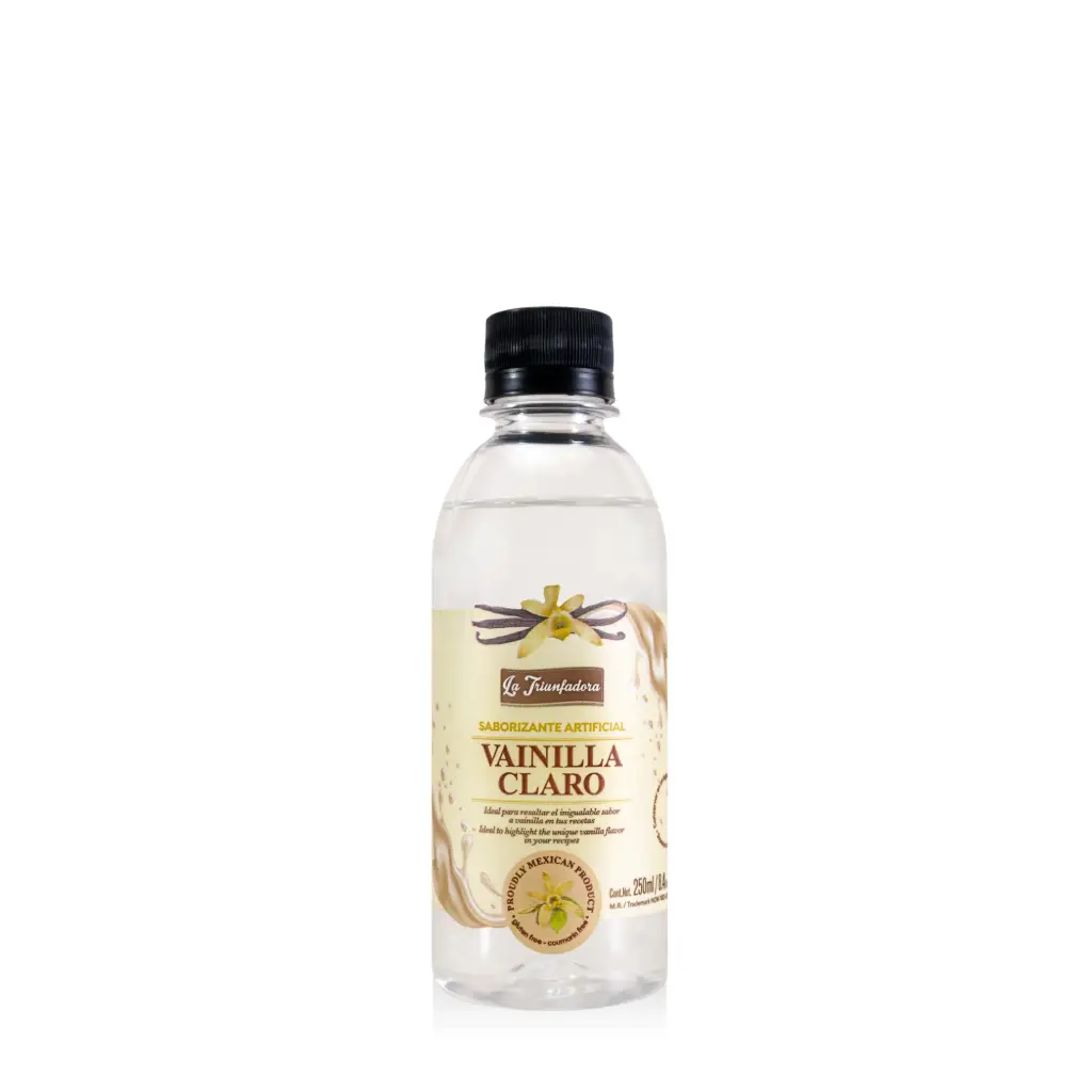 Vainilla, Saborizante Artificial Claro La Triunfadora  de 250 ml