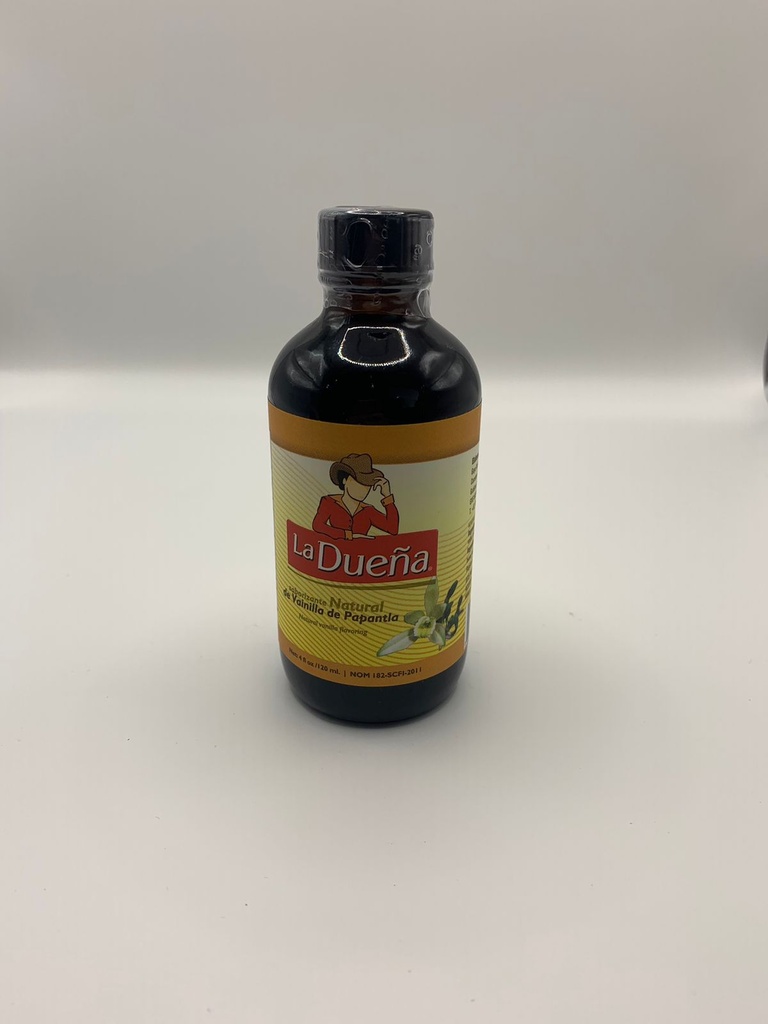 Natural Vanilla Flavor La Dueña 4 fl oz