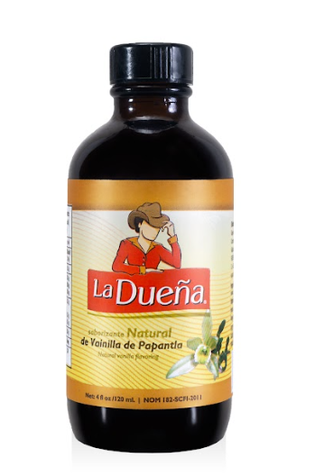 Vainilla, Saborizante Natural La Dueña de 120 ml 