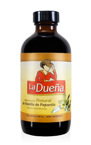 Vainilla, Saborizante Natural La Dueña de 250 ml 