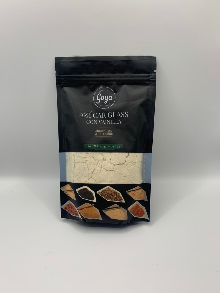 Azúcar Glass con Vainilla Natural Gaya 150 g