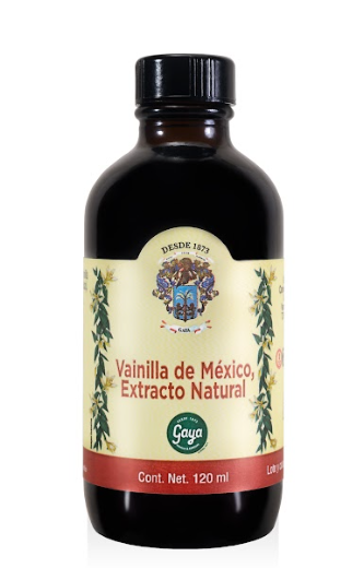 Vainilla, Extracto Natural de Mexico Gaya 1X de 120 ml