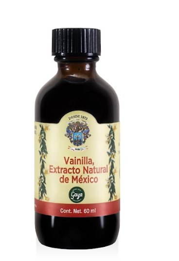 Vainilla, Extracto Natural de Mexico Gaya 1X de 60 ml