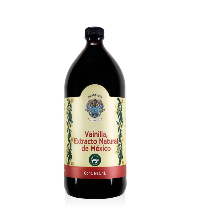 Vainilla, Extracto Natural de Mexico Gaya 1X de 1 L