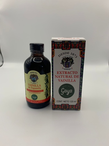 [GPE0102] Gaya Natural Vanilla Extract 120 ml