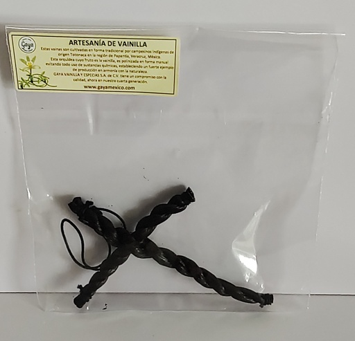 [GPE4503] Figura de Vainilla Artesanal Cruz Trenzada