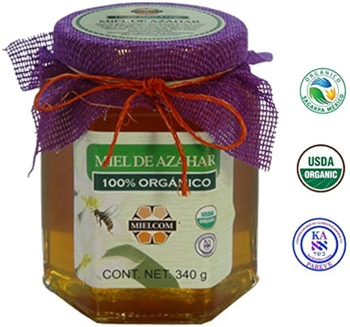 [GPE4302] Organic Orange Blosson Honey Gaya 11.62 oz