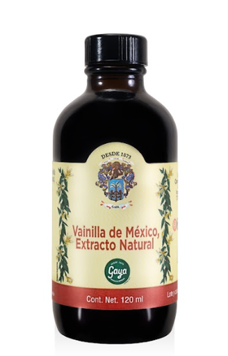 [GPE0611] Natural Vanilla Extract Gaya Mexican 4 fl oz