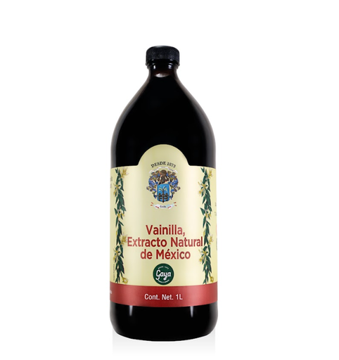 [GPE0614] Vainilla, Extracto Natural de Mexico Gaya 1X de 1 L